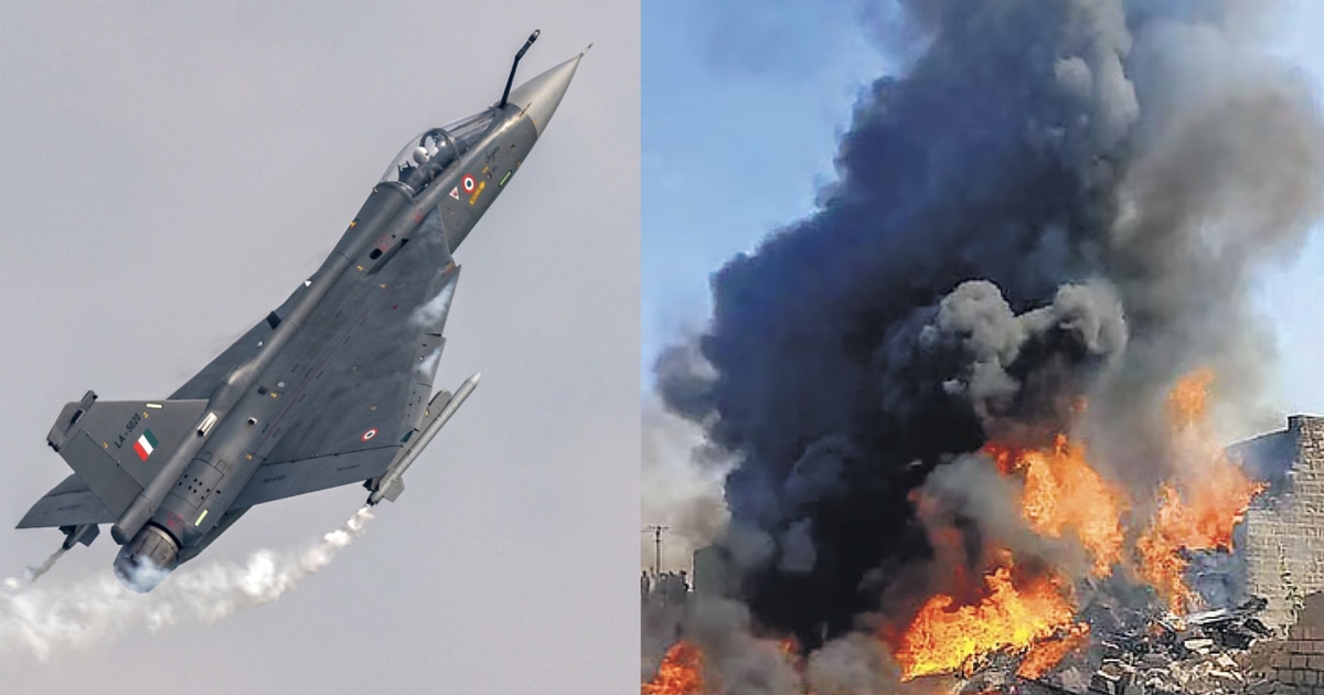 Tejas aircraft crash