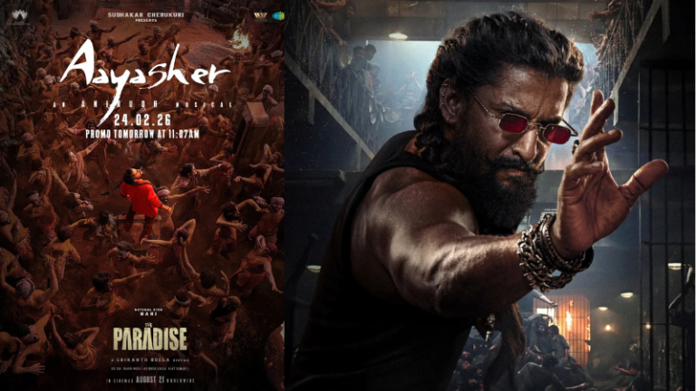 Nani's 'Aaya Sher' Promo Fuels Hype for The Paradise