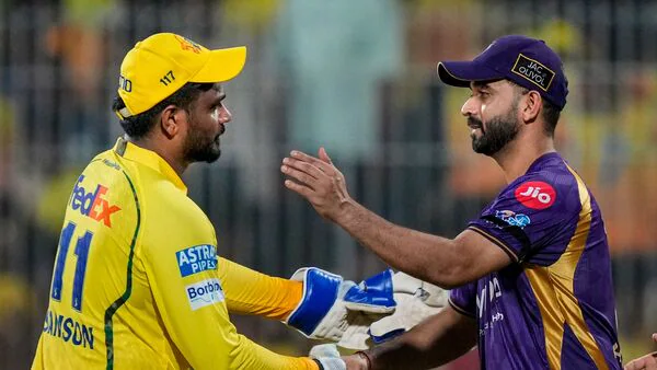 CSK vs KKR match result